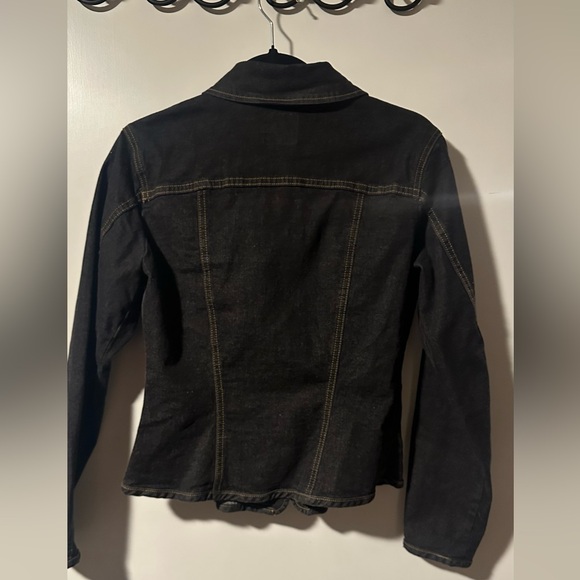 Faconnable Dark Denim Jean Jacket - Picture 4 of 8